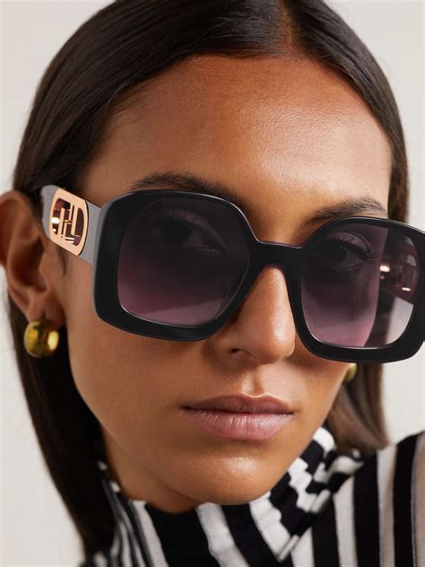 fendi signature sunglasses|Fendi oversized 56mm sunglasses.